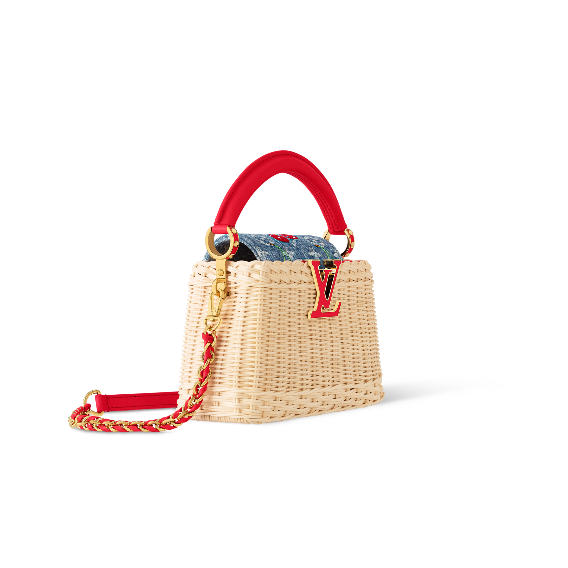 l0*is V*t0n murakami lv x tm capucines mini m14295 (21*14*8cm)